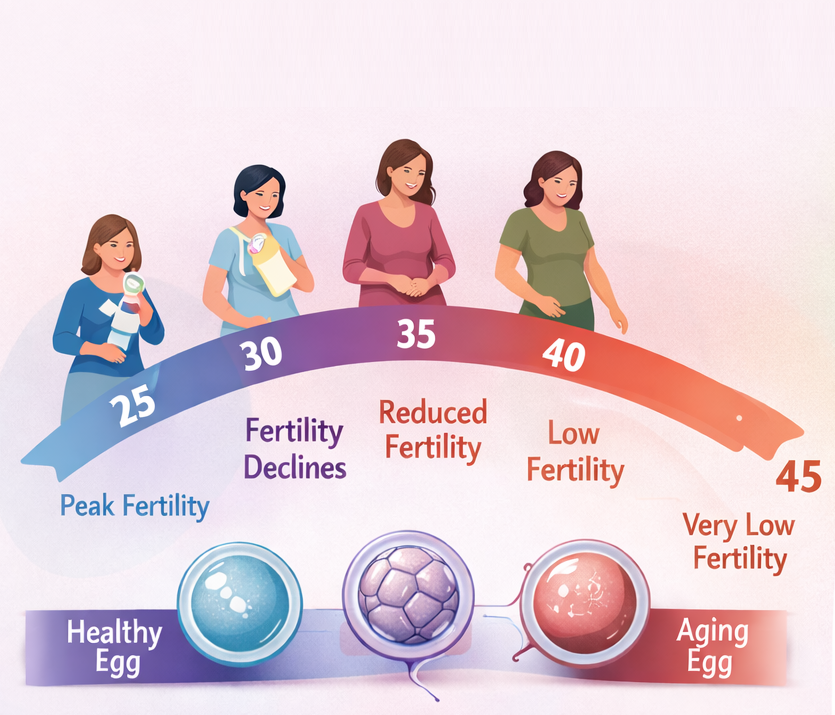 Fertility Declines with Age – Plan Parenthood at the Right Time